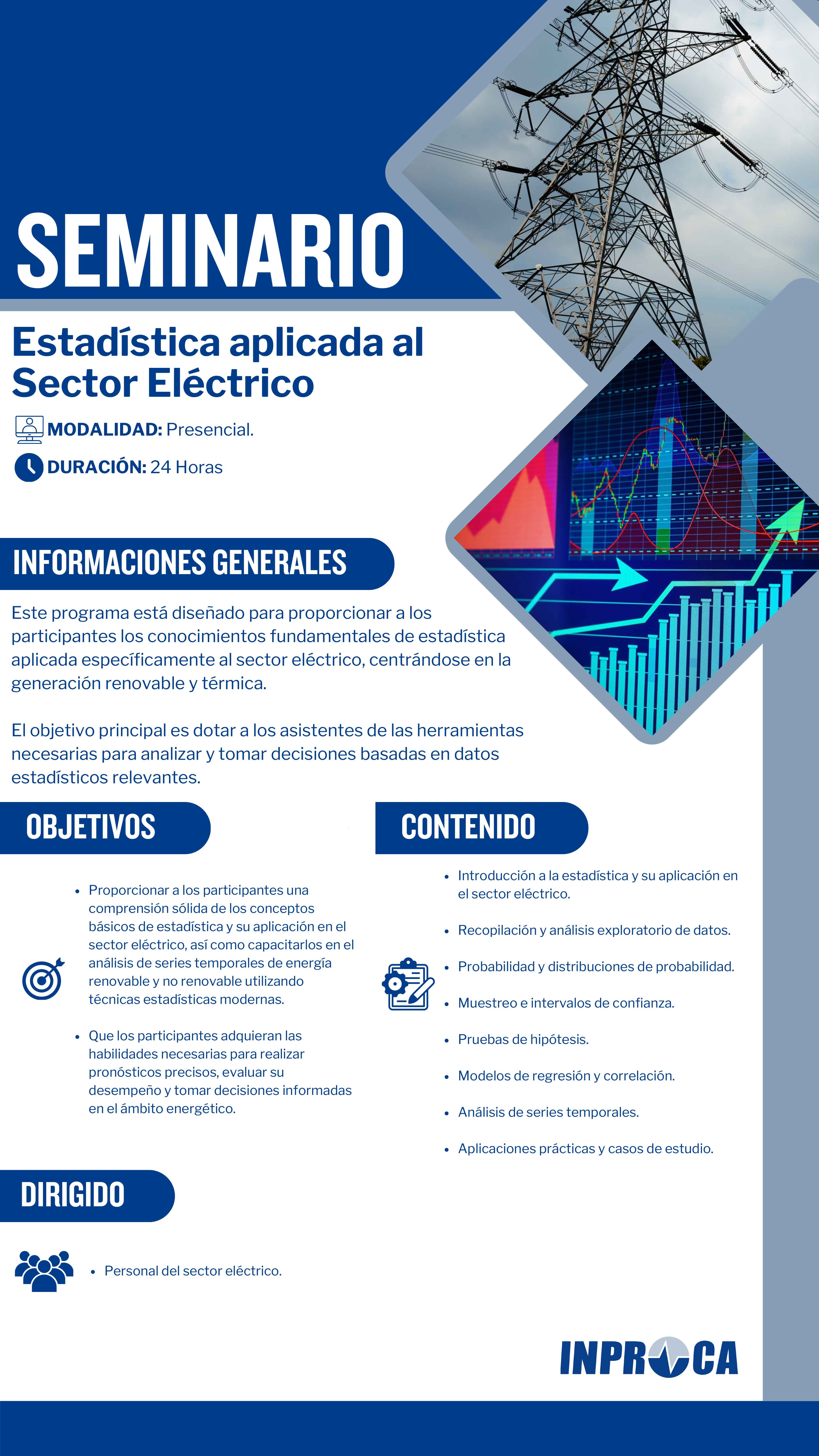 Estadística Aplicada al Sector Eléctrico